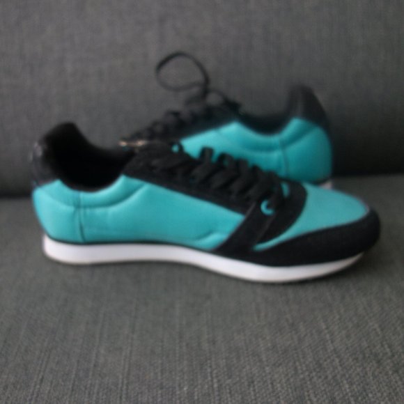 Diesel Only the Brave Black and Teal Size 8.5 Shoes - Picture 10 of 16